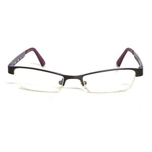 Prodesign Denmark 501317-135 Purple Semi Rimless Eyeglass Frames 50-17-135